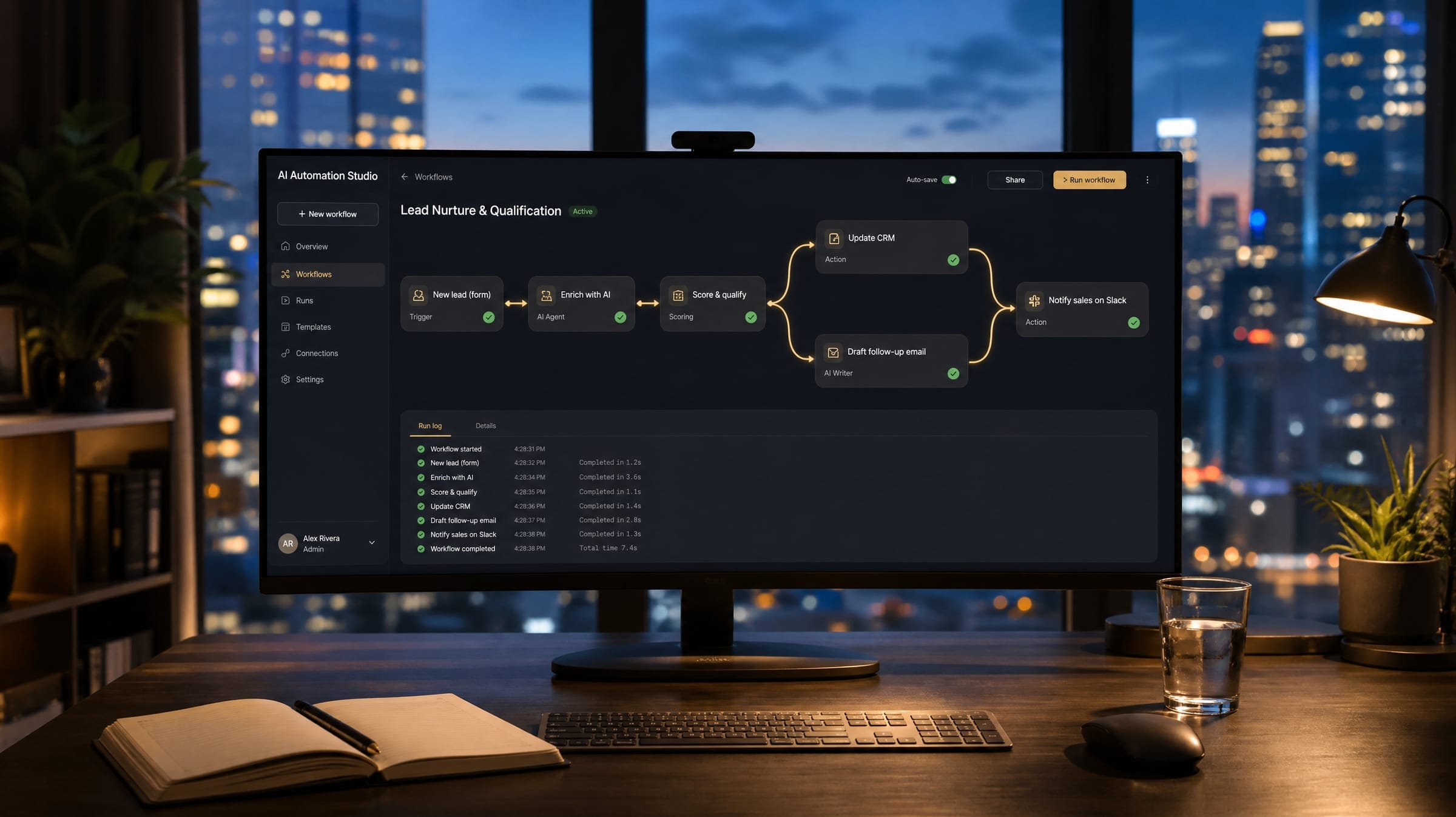 Lead-to-CRM automation